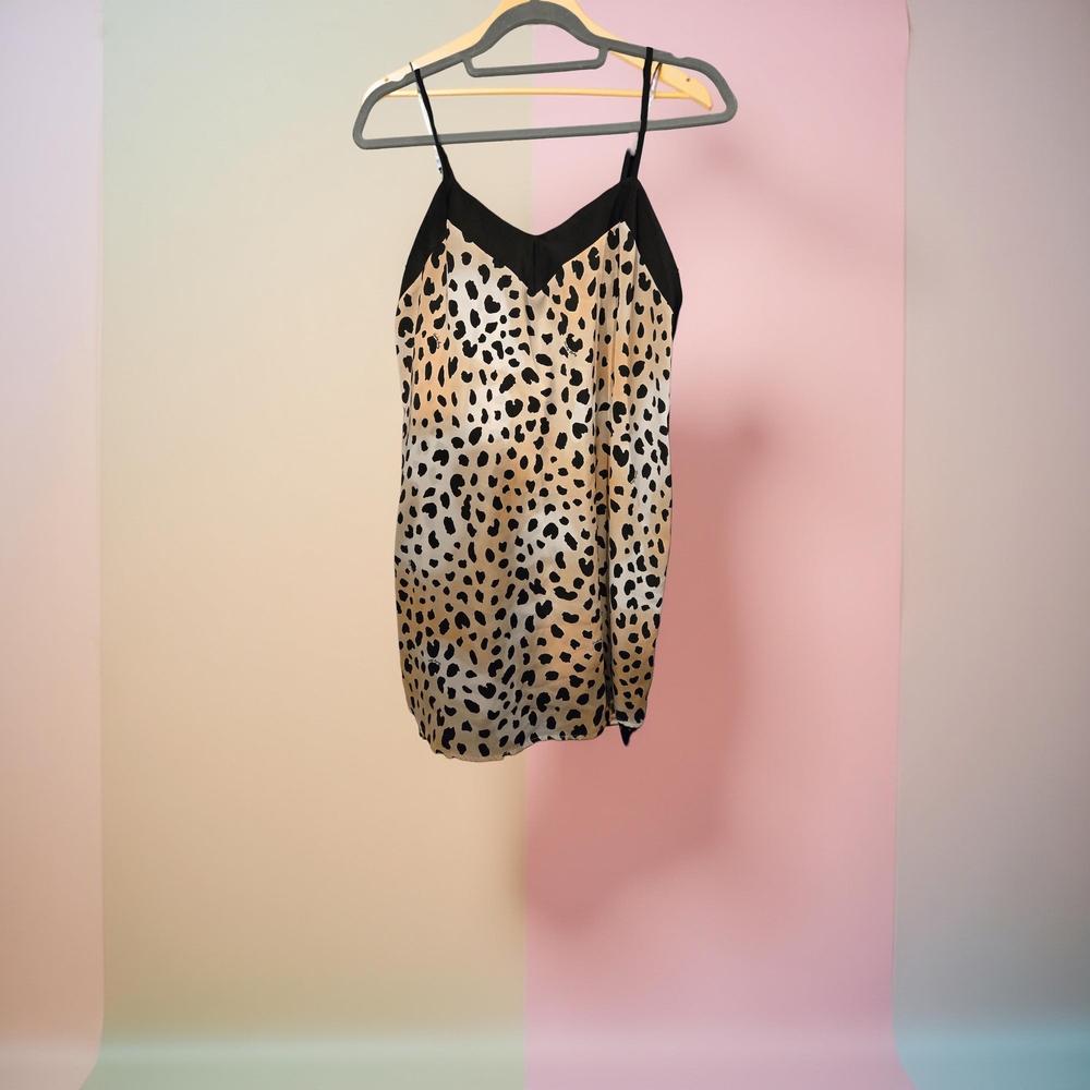 Leopard Print Spaghetti Strap